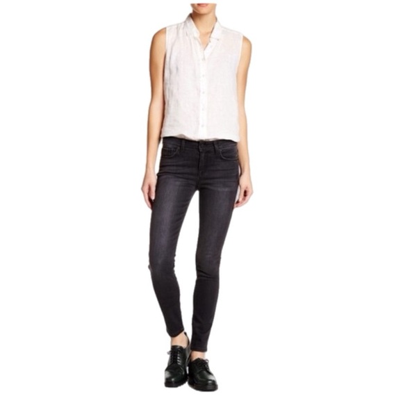 Genetic Denim Black Skinny Washed The Twig Luna Jeans - Picture 1 of 7